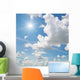 Sun Blue Sky with Wall Decal