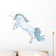 Blue Unicorn Wall Decal