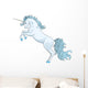 Blue Unicorn Wall Decal