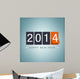 2014 New Year Wall Decal