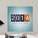 2014 New Year Wall Decal