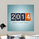2014 New Year Wall Decal