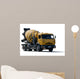 Cement Mixer Truck Wall Decal