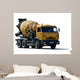 Cement Mixer Truck Wall Decal