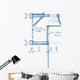 Part Architectural Project Wall Decal Design 1