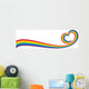 Floating Love Rainbow Wall Decal