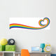 Floating Love Rainbow Wall Decal