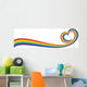 Floating Love Rainbow Wall Decal