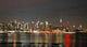 Manhattan Skyline Christmas Eve Wall Decal Design 2
