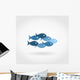 Flight Fishes5 Wall Decal
