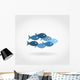 Flight Fishes5 Wall Decal