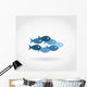 Flight Fishes5 Wall Decal