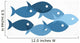 Flight Fishes5 Wall Decal