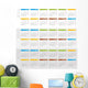 Francais Calendrier 2014 2016 Wall Decal