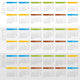 Francais Calendrier 2014 2016 Wall Decal