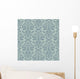 Seamless Floral Pattern Wall Decal Design 12