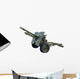 Artillery Cannon Painted Army Wall Decal