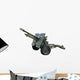 Artillery Cannon Painted Army Wall Decal