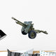 Artillery Cannon Painted Army Wall Decal