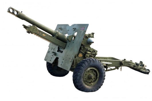 Artillery Cannon Painted Army Wall Decal