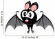 Vector Funny Devil Bat Wall Decal