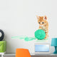 Cute Little Red Kitten Wall Decal Design 2