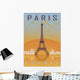 Paris Vintage Poster Wall Decal