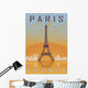 Paris Vintage Poster Wall Decal