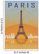 Paris Vintage Poster Wall Decal