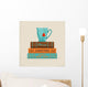 Merry Christmas Greeting Card Wall Decal