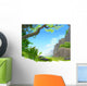 Hilly Amazon Rain Forest Wall Decal