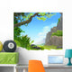 Hilly Amazon Rain Forest Wall Decal