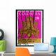 Postage Stamp Colombia 1967 Wall Decal
