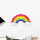 Rainbow with Clouds Wall Decal