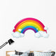 Rainbow with Clouds Wall Decal