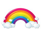 Rainbow with Clouds Wall Decal