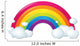 Rainbow with Clouds Wall Decal