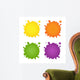 Set Color Blots Wall Stickers Wall Decal