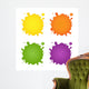 Set Color Blots Wall Stickers Wall Decal
