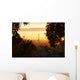 Eiffel Tower Sunset Wall Decal