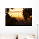 Eiffel Tower Sunset Wall Decal
