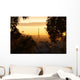Eiffel Tower Sunset Wall Decal