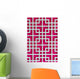 Chinese Pattern Pink Wall Decal