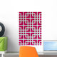 Chinese Pattern Pink Wall Decal