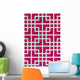 Chinese Pattern Pink Wall Decal