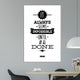 Poster Vintage Style Wall Decal