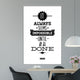 Poster Vintage Style Wall Decal