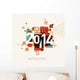 2014 Colorful Graphic Design Wall Decal