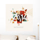 2014 Colorful Graphic Design Wall Decal