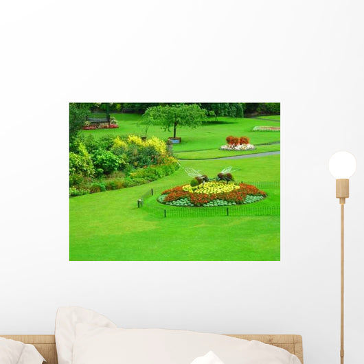 Country Garden Wall Decal